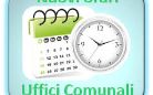 Nuovo orario di apertura al pubblico degli uffici comunali
