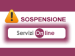 Image Sospensione temporanea servizi online